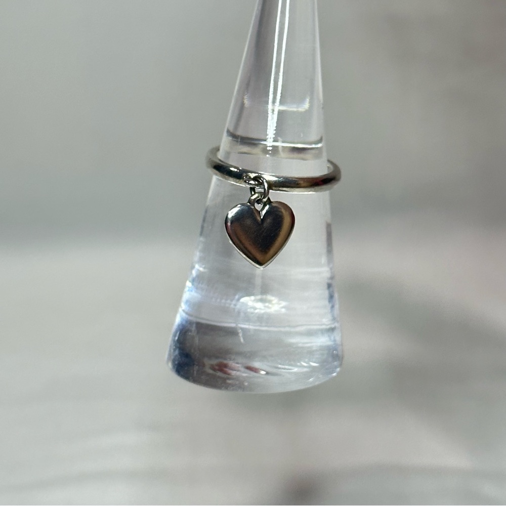 James avery Heart Charm ring